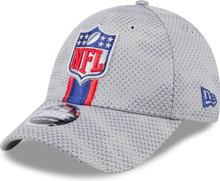 Produktbild New Era 9Forty Stretch Cap SIDELINE NFL Shield Logo grey