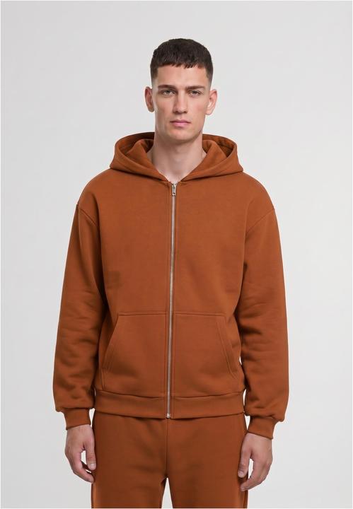 Produktbild Urban Classics Fluffy Zip Hoody rustred XS (XS)