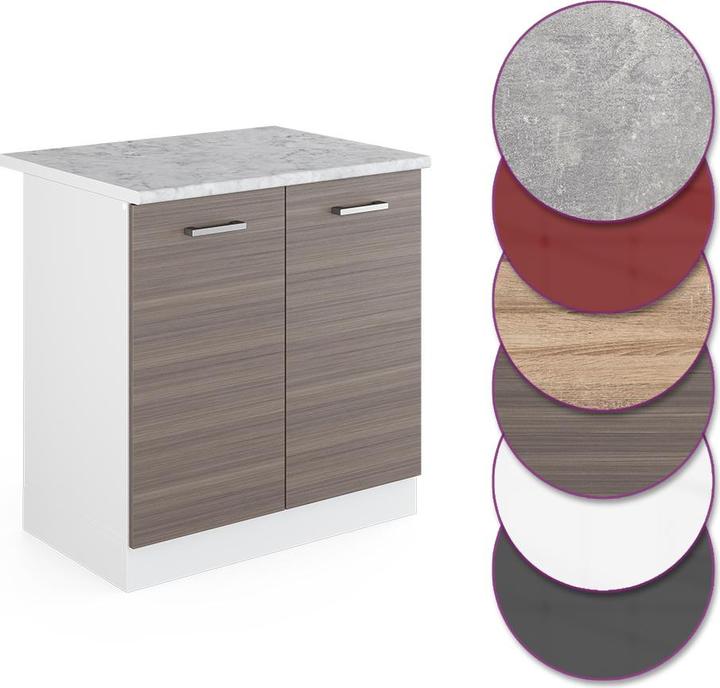 Actual product image Vicco Spülenunterschrank R-Line (80 x 60 x 81.60 cm)