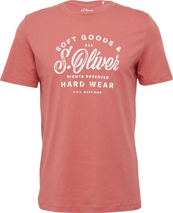 Produktbild S.Oliver T-Shirt Baumwoll-T-Shirt mit Frontprint (M)