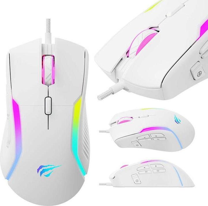 Produktbild Havit Gaming mouse MS1033 (white) (Kabelgebunden)