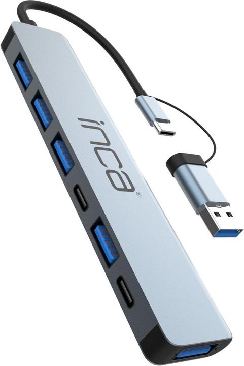 Inca Adapter IUTP-7T USB C/A 5Gbit/s (USB-A, USB-C, 7 ports)