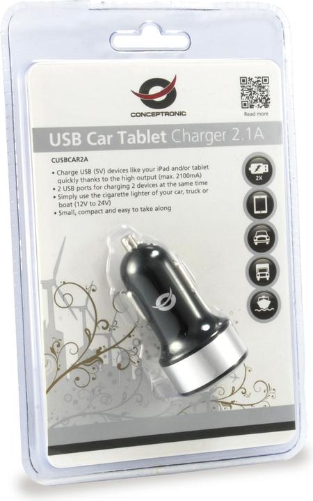 Produktbild Conceptronic 2 x USB 12 -