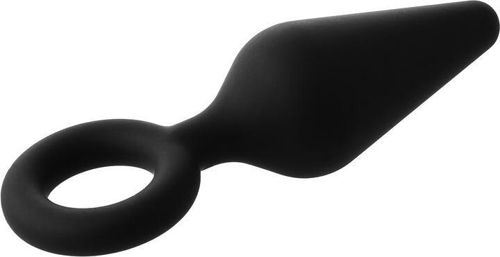 Actual product image Dreamtoys Dream Toys Fantasstic Anal Plug Black 8.5 cm