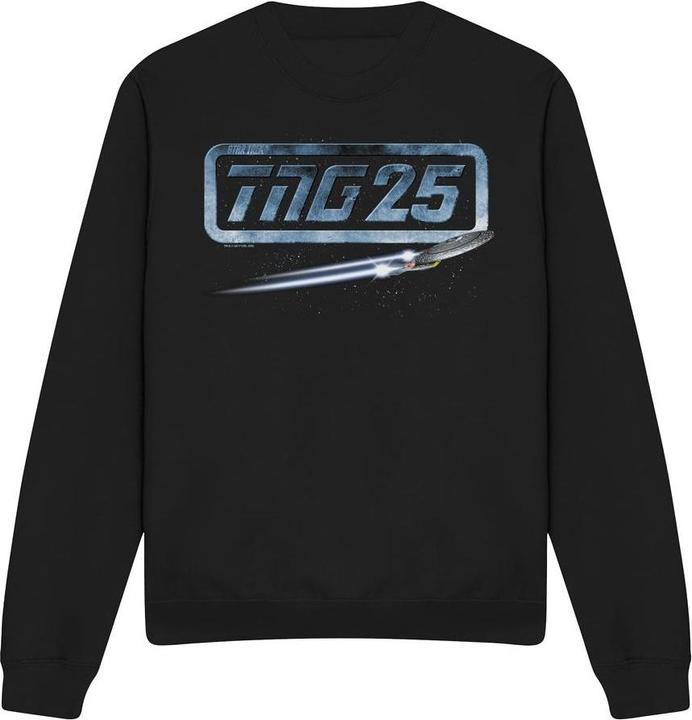 Actual product image Unisex Adult The Next Generation 25 Enterprise Sweatshirt (XXL)