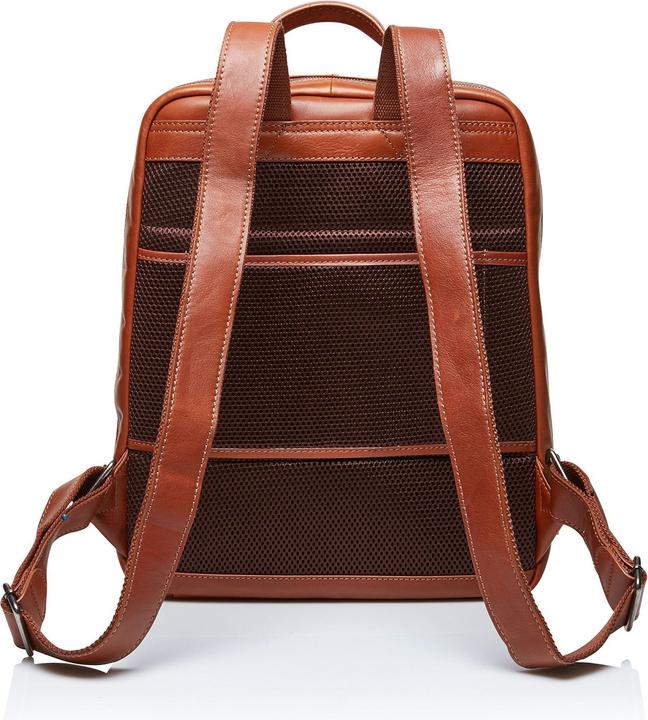 Actual product image Castelijn & Beerens & Beerens - Firenze Laptoprugzak 15,6 + tablet RFID | lichtbruin - (15 l)