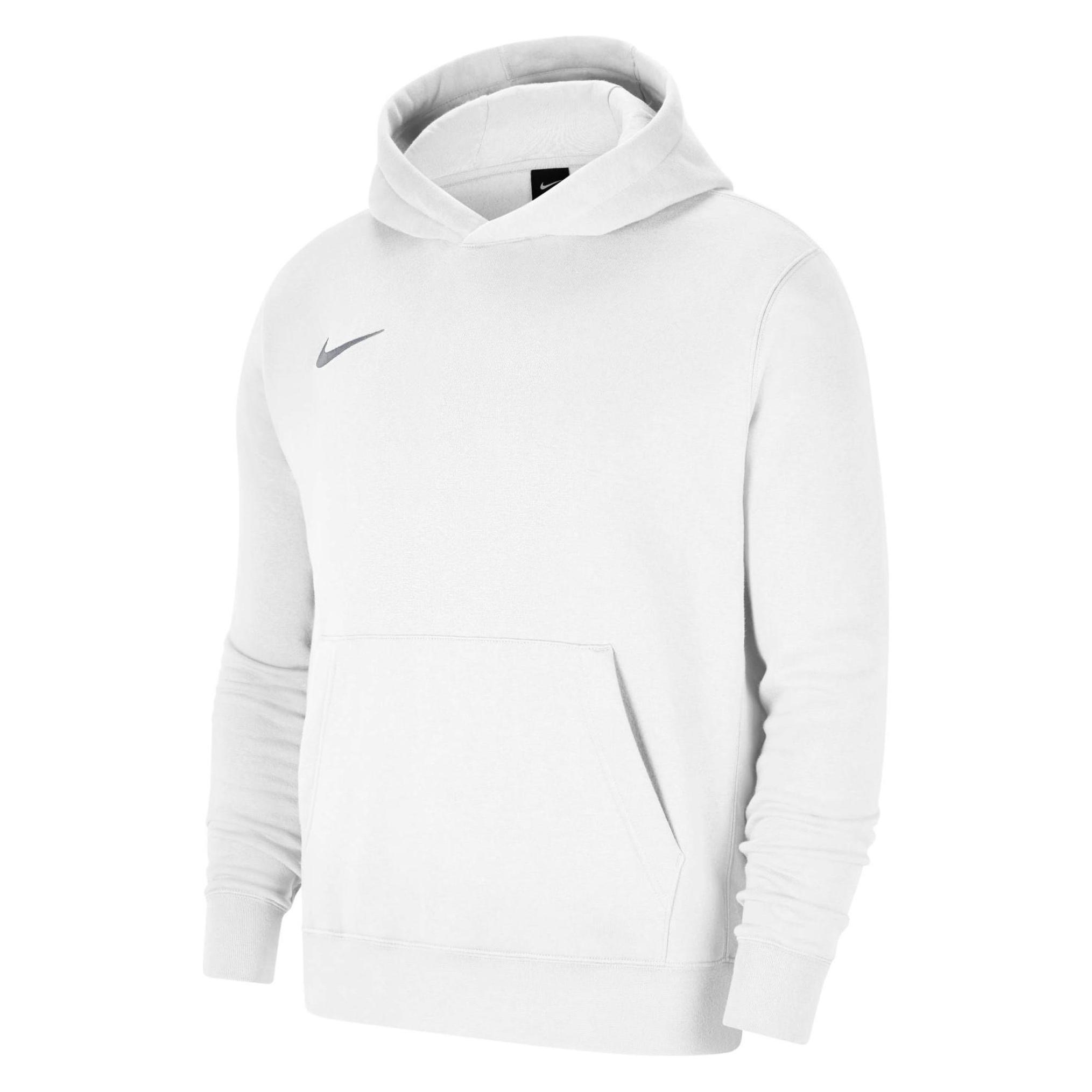 Nike, Jungen, Pullover, Park 20 Fleece Hoody Kids, Weiss, (M)
