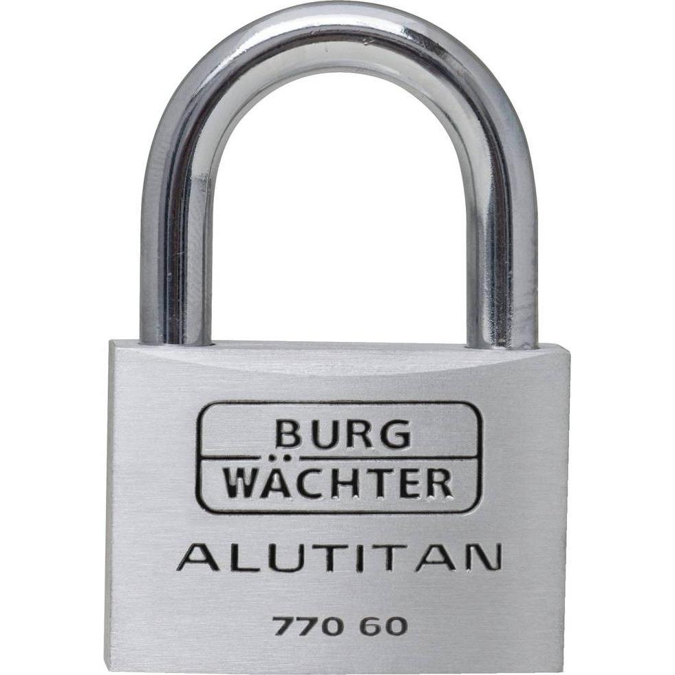 Burg Wächter, Vorhängeschloss, 36121 Vorhängeschloss 70.00 mm verschieden schliessend Aluminium S