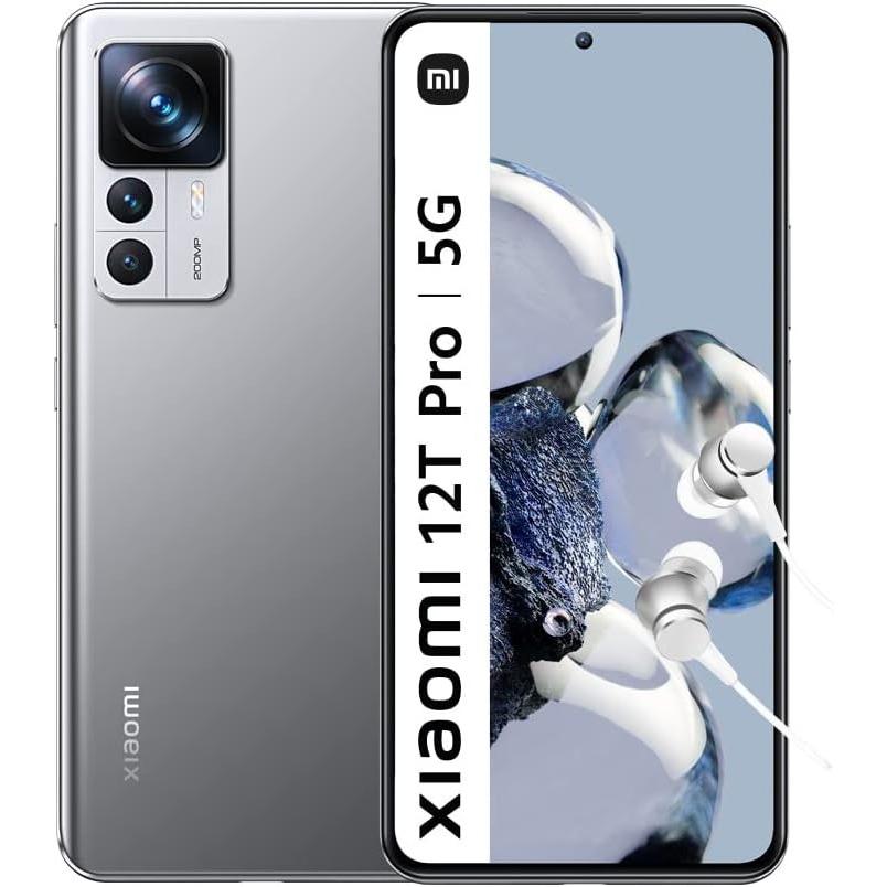 Xiaomi Smartphone mit 200 MP Kamera, 120 Hz Display und 5000 mAh Akku (256 GB, Silber, 6.67", Dual S