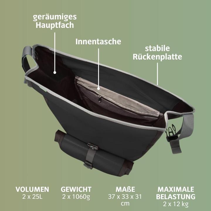 Actual product image Vaude Aqua Back Plus (Luggage carrier bag)