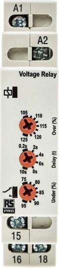 Produktbild RS PRO 1 Ph Under & Over Volt + Time Del Relay