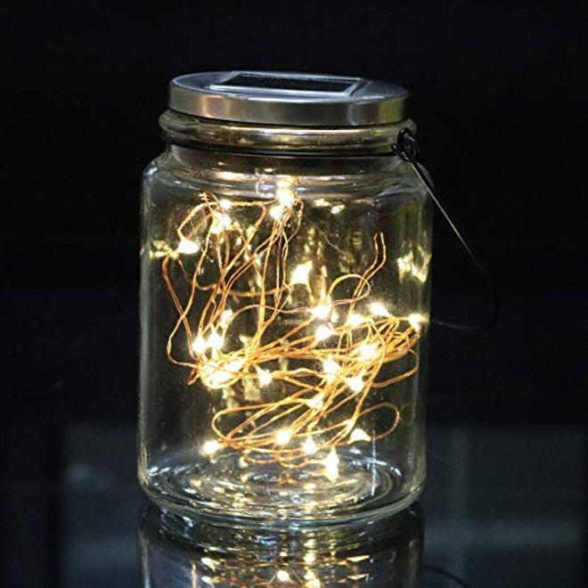 Produktbild MU Classic Solarglas mit Lichterkette