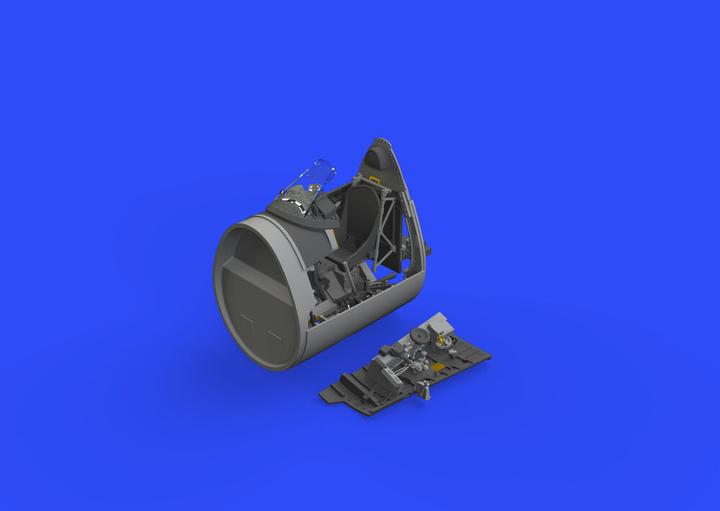Actual product image Eduard F4U-1D for Tamiya