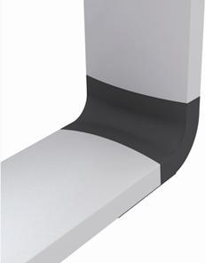 Actual product image SMS Cable Management 1000 - Mounting component (cable duct)