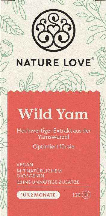 Image du produit Nature Love Igname sauvage (120 pièce(s), Capsules, 64 g)