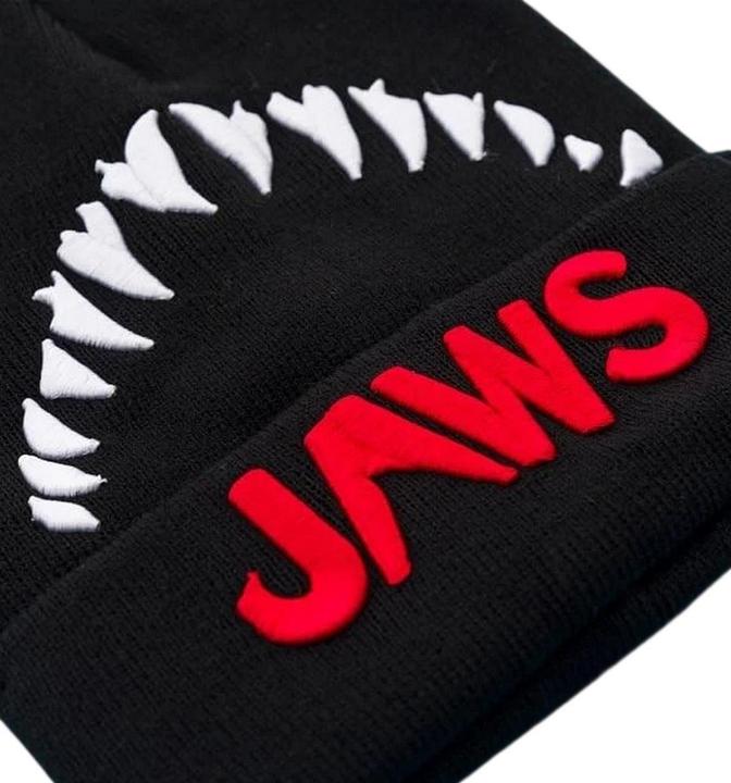 Actual product image JAWS Unisex Adult Fin Acrylic 3D Beanie