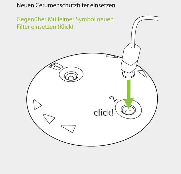 Produktbild NoName CeruShield Disk 2.0 Cerumenfilter
