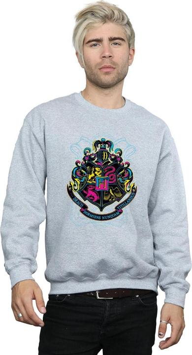 Image du produit - Sweat NEON HOGWARTS CREST - Homme (XL)