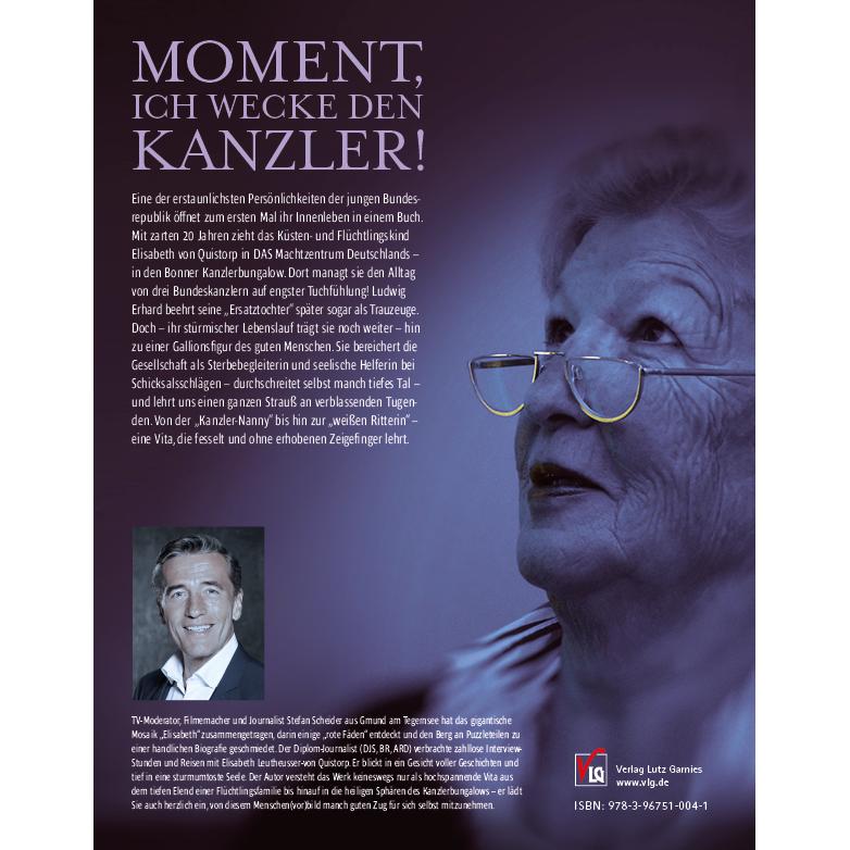 Thumbnail - Scheider:Moment, ich wecke den Kanzler, Belletristik von Stefan Scheider, Elisabeth Leutheusser-von Quistorp