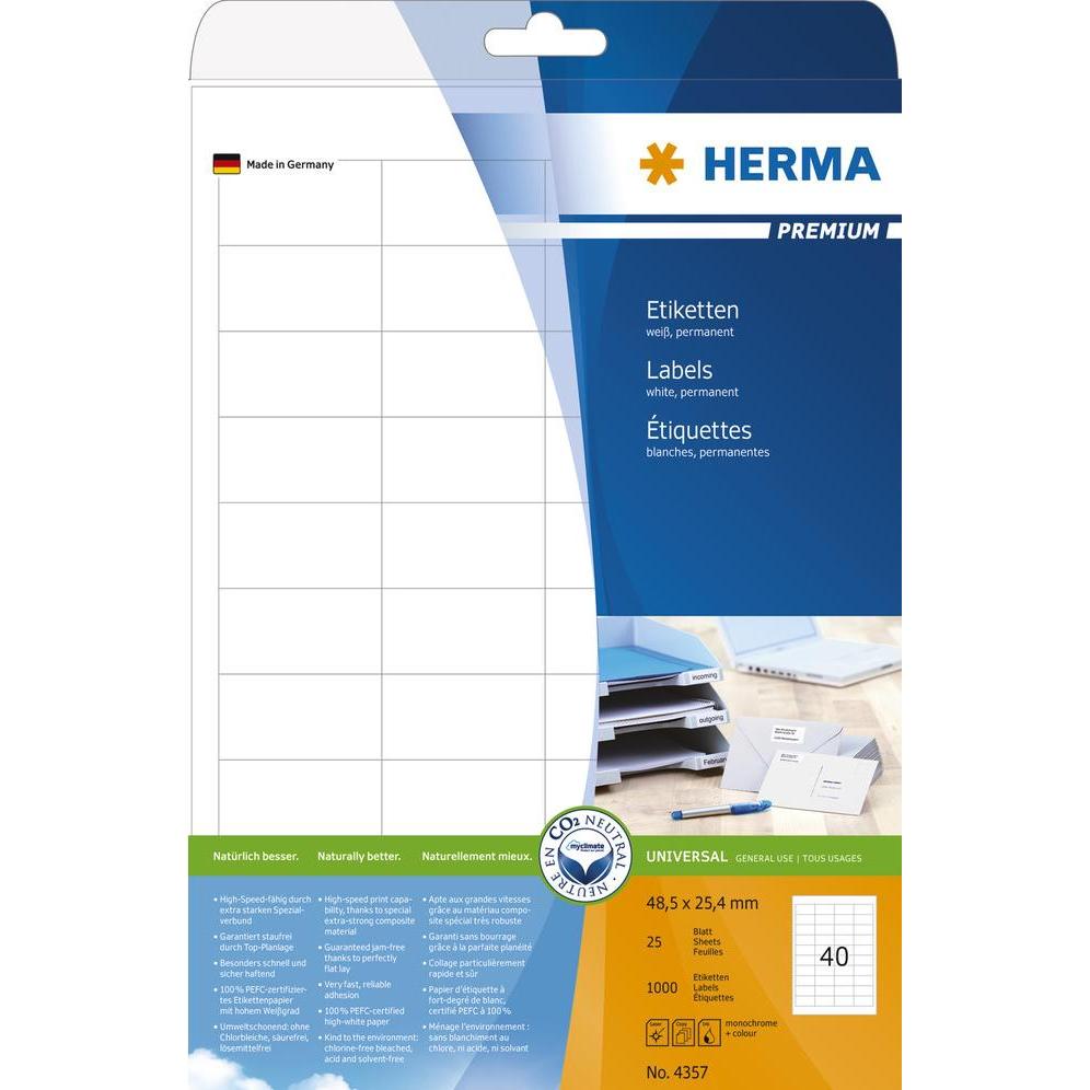 Herma, Etiketten, Etiketten Premium