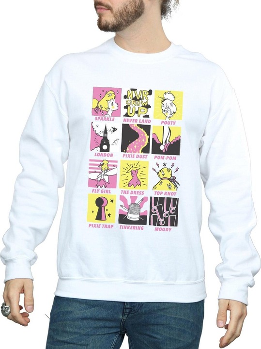 Produktbild Disney Tinkerbell Squares Sweatshirt (XL)