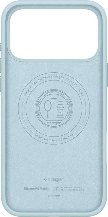 Produktbild Spigen - Silicone Fit MagSafe - iPhone 17 Pro - Mute Blue (Apple iPhone 17 Pro)
