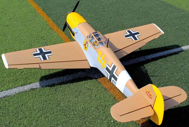 Actual product image Seagull Models SG-Models ) Messerschmitt Bf-109 (ME-109) 63,9" WITHOUT retractable landing gear ARF (Warbird)