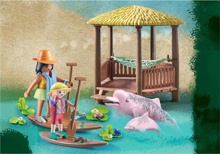 Image du produit Playmobil 71143 Wiltopia - Excursion en canoë avec les dauphins de rivière (71143, Playmobil Wiltopia)