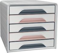 Productafbeelding Styro Ladebox styroswingbox licht transparant/transparant 5 laden (C4)