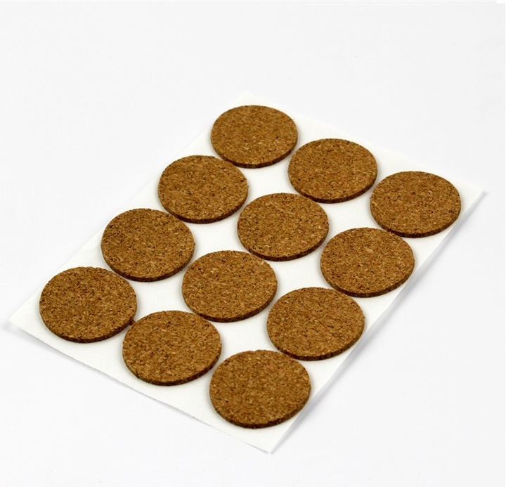 Actual product image Haushalt CORK FURNITURE PADS 12. D28 MM.HOUSEHOLD