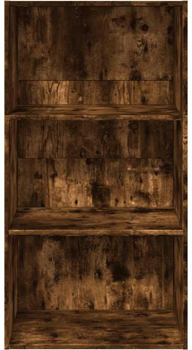 Produktbild VidaXL Bücherregal Regal Standregal Büroregal Aufbewahrungsregal Räuchereiche (60 x 30 x 114 cm)