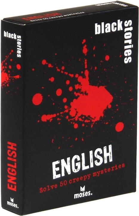 Produktbild black stories English (Englisch, 2 - 10 Spieler)