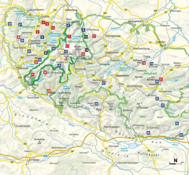 Produktbild Vergessene Pfade im Harz (Deutsch, Richard Goedeke, 2022)