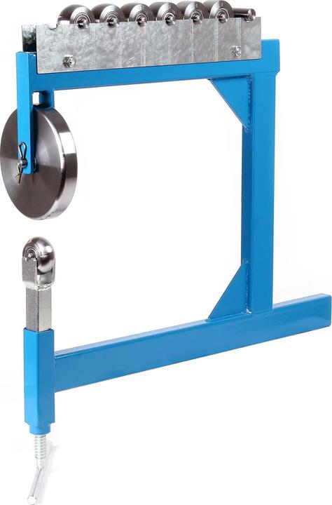 Produktbild Wiltec Rollenstreckmaschine English Wheel 15mm 6 Rollen Blechbearbeitung Metall