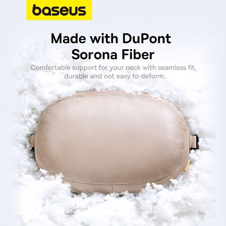 Image du produit Baseus Double face Car Headrest Mounted Pillow Comfort Ride (gris)