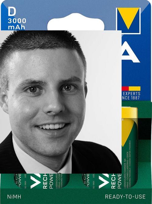 Productafbeelding Varta Recharge Accu Power (2 Pcs., D, 3000 mAh)