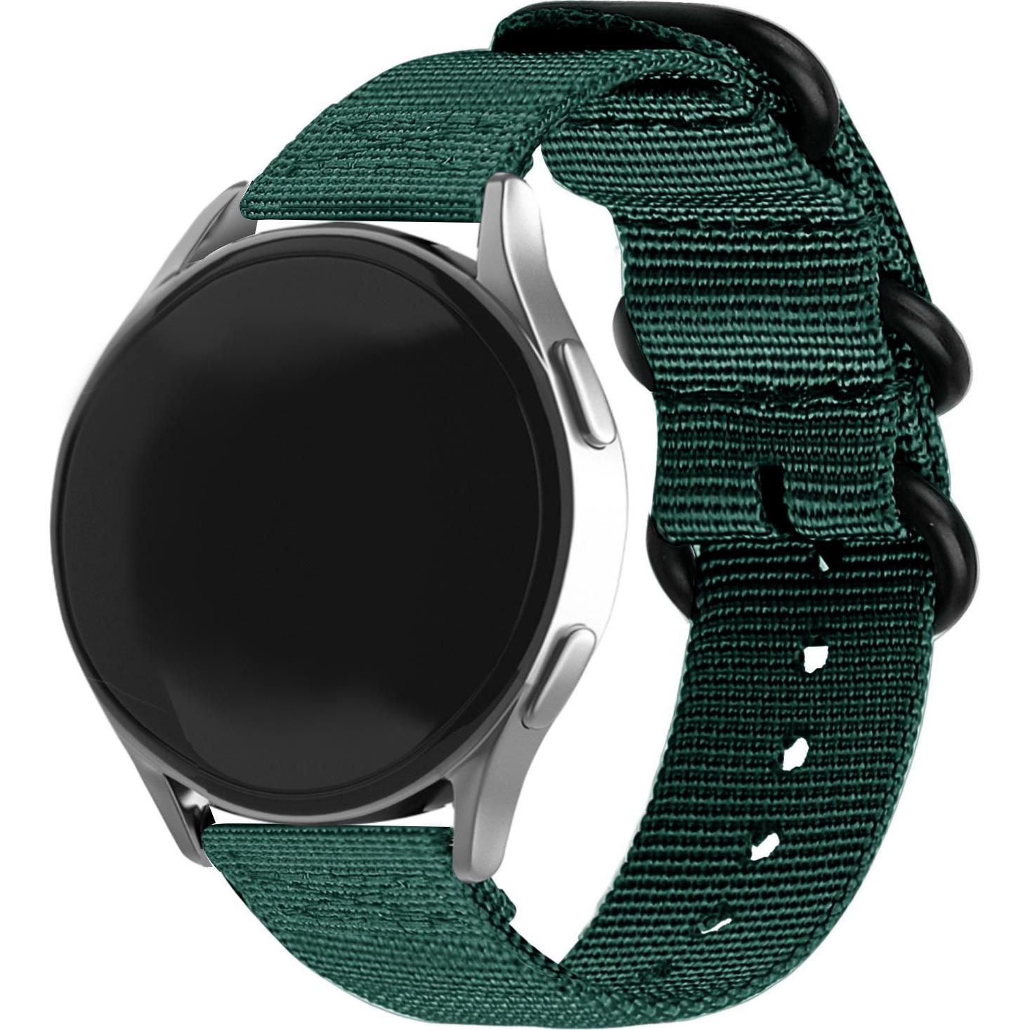 Strap-it Armband (Nylon, Ignite), Uhrenarmband, Grün