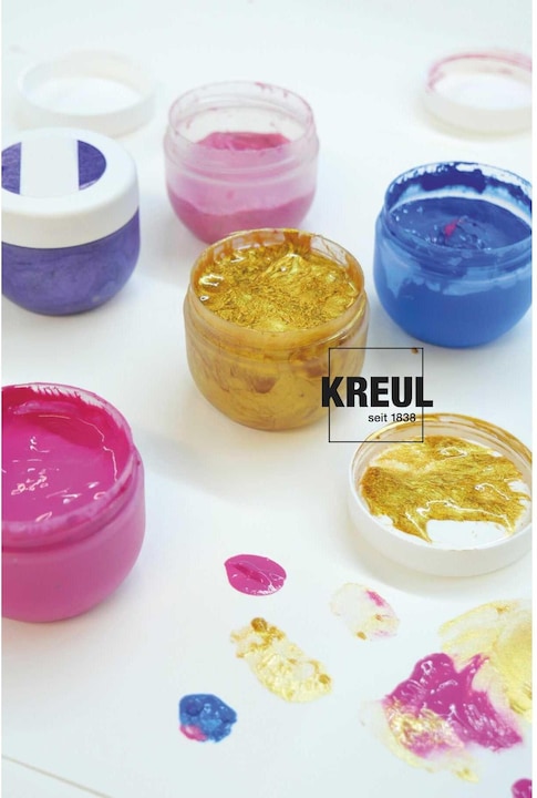 Immagine prodotto Kreul Mucki pittura a dita per bambini re (Vari colori, 300 ml)