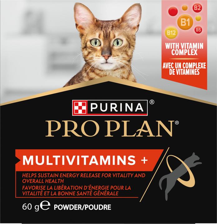 Pro Plan Katzen-Nahrungsergänzung Multivitamins+ (Senior, Adult, 4 Stk., 60 g)