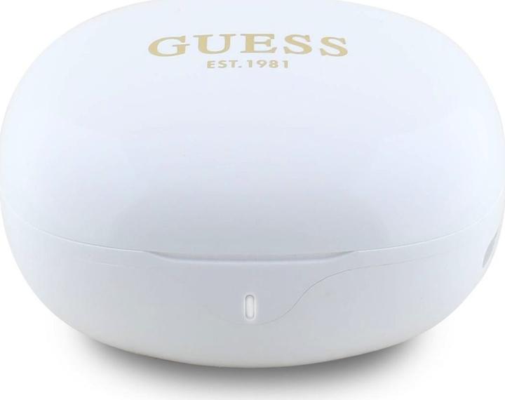 Actual product image Guess Headphones TWS Flat Classic Logo Electroplated white (4 h, Wireless)