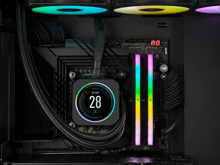 Image du produit Corsair Vengeance RGB (2 x 16GB, 6000 MHz, RAM DDR5, DIMM)