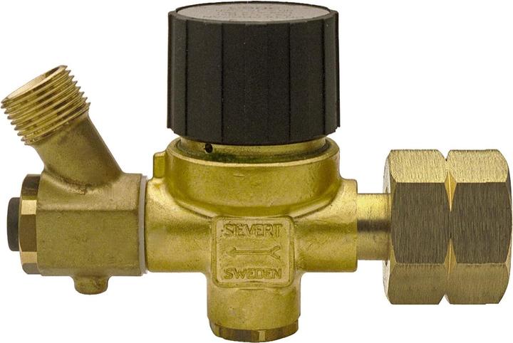 Sievert Propankleindruckregler ohne Manometer 1 - 4 bar 5-12 kg/h W 21,8 x 1/14″ LH