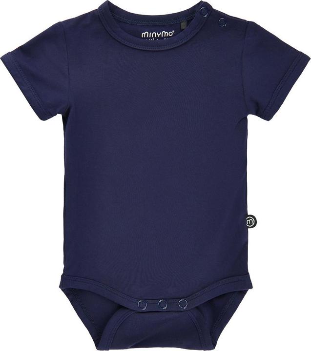 Produktbild Minymo Kurzarm-Body Bamboo Dark Navy Gr. 74 (74)