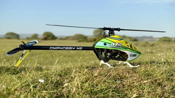 Actual product image OMPHobby OMP Heli M2 V3 PRO Micro Helikopter Viper-Gelb