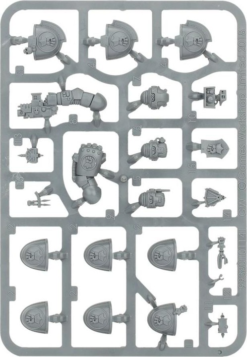 Produktbild Games Workshop Imperial Fists – Bastion Strike Force (Kunststoff)