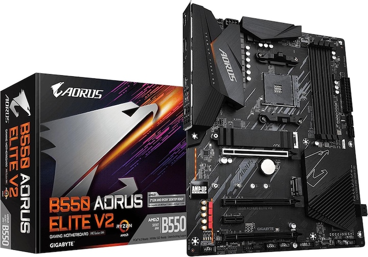 Produktbild Gigabyte B550 AORUS Elite V2 (AM4, AMD B550, ATX)