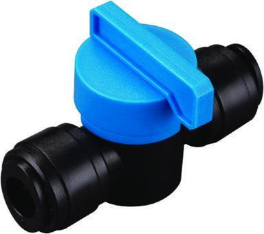Produktbild RS PRO HBVU Pneumatik-Steuerventil, manuell, One-Touch-Fitting 12 mm, 12mm