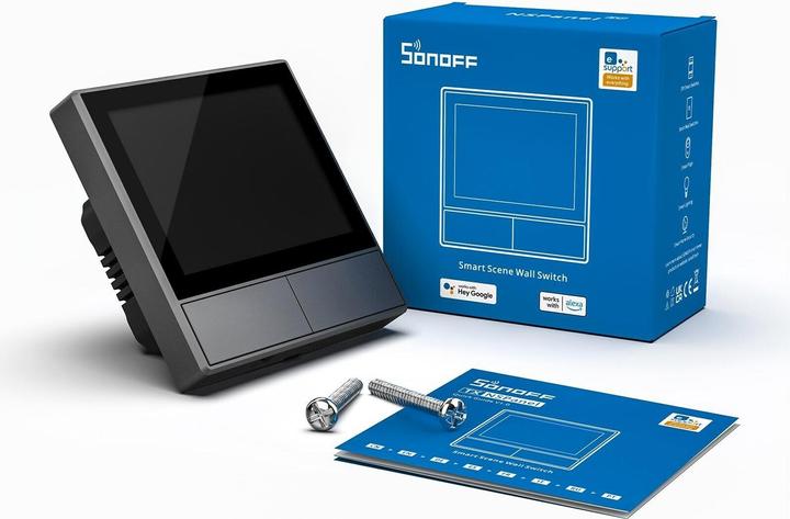Produktbild Sonoff NSPanel Smart WiFi Wandschalter mit LED-Bedienfeld, Thermostat und Schalterfunktionen