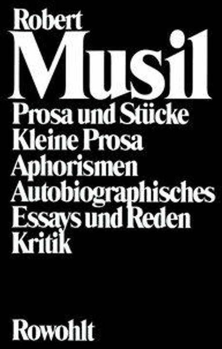 Produktbild Gesammelte Werke (Deutsch, Robert Musil, 1978)