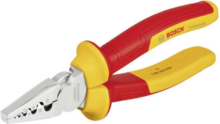 Bosch Professional VDE crimping pliers (180 mm)